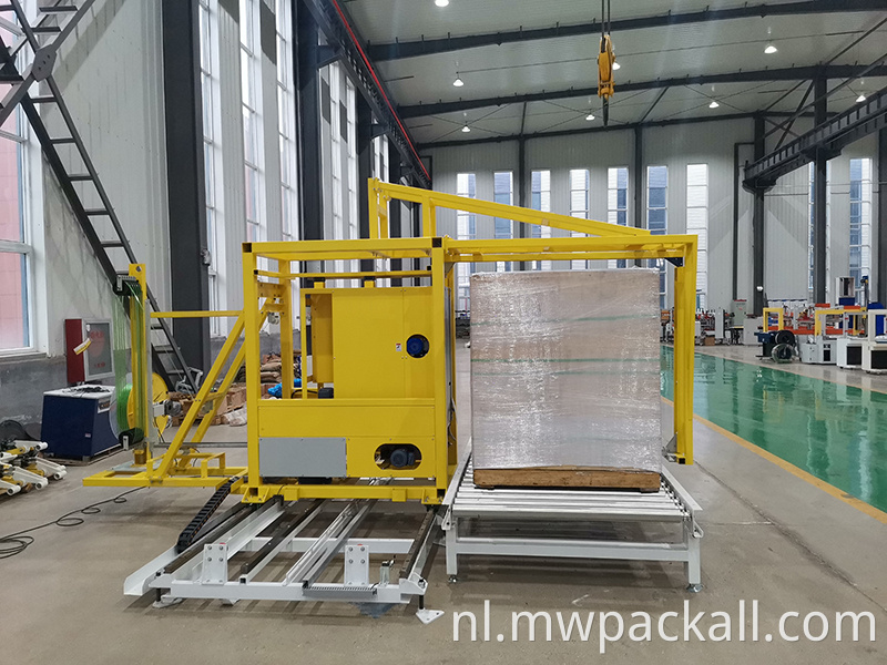 Horizontaal type Automatische PP Pet Strap Band Belt Pallet Strapping Machine.jpg